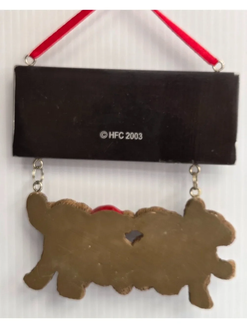 2003 Hershey’s Milk Chocolate Teddy Bears Christmas Ornament Target Exclusive Bo